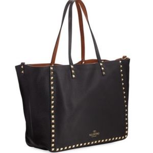 SOLD - Valentino Rockstud Tote Reversible